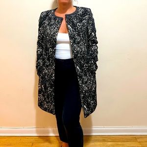 Tahari black and white jacket